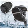 Retoo Sac sous Selle Ajustable 16-30 cm, Imperméable Aérodynamique pour MTB, Vélos De Course Et E-Bikes avec Détails Réfléchissa