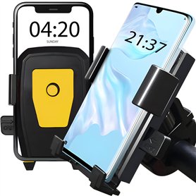 Retoo Support Téléphone Vélo Moto Porte Telephone Velo Universel Support Telephone Trotinette Electrique Scooter VTT avec 360° R