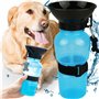 Retoo Bouteille d'eau pour Chien Portable 500 ML Gourde d'eau Voyage pour Animaux Animal Domestique Distributeur pour Promenades