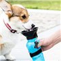 Retoo Bouteille d'eau pour Chien Portable 500 ML Gourde d'eau Voyage pour Animaux Animal Domestique Distributeur pour Promenades