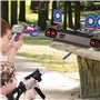 Retoo Cible pour pistolet Nerf, cibles de tir électriques à réinitialisation automatique, réinitialisation des cibles numériques