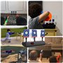 Retoo Cible pour pistolet Nerf, cibles de tir électriques à réinitialisation automatique, réinitialisation des cibles numériques