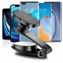 Retoo Support Téléphone Voiture Magnétique, Tableau de Bord et Pare-Brise de Voiture, magnétique, pour Smartphone, Samsung, LG, 