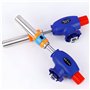 Retoo Chalumeau de Cuisine Briquet Chalumeau Rechargeable avec Verrouillage de Sécurité et Flamme Réglable Cuisson Barbecue Pâti