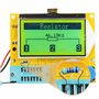 Retoo Testeur de transistor numérique Résistance Capacité Diode Triode Capacité Résistance ESR Mètre MOS PNP NPN LCR Multimètre 
