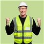 Retoo Gilet de sécurité réfléchissant pour voiture - Gilet de sécurité jaune - Gilet de sécurité pour adulte