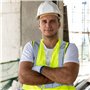 Retoo Gilet de sécurité réfléchissant pour voiture - Gilet de sécurité jaune - Gilet de sécurité pour adulte
