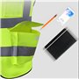 Retoo Gilet de sécurité réfléchissant pour voiture - Gilet de sécurité jaune - Gilet de sécurité pour adulte
