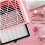 Retoo Aspirateur à ongles professionnel pour salon de manucure et maison 80 W Aspirateur puissant pour manucure, salon, design d