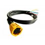 MelTruck® Lot de 2 connecteurs à baïonnette 6 broches 1 m pour feux arrière de remorque