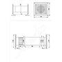 Ventilateur à turbine 4-en-1 pour distribution d’air chaud + thermostat + accessoires
