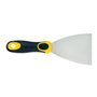 HARDY Lot de 4 Couteaux à enduire - Manche Bi-Matière - Spatules de finition - Quatre tailles : 40 mm 80 mm 100 mm 150 mm - Réno