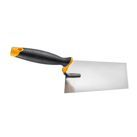 HARDY Truelle d'angle pour maçonnerie 2 k en acier inoxydable x 28 x série mortier de maçonnerie