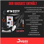 Delphi Tools Station de soudage 858D - Kit de fer à souder - Station de soudage et de soudage en plastique professionnel - Kit d