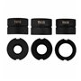 DELPHI Set de pinces à sertir hydrauliques TH Ø 6-26 mm 360° Pince à sertir Cosse de câble avec réglage de la pression - Pressio