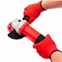 Delphi Tools Meuleuse d'angle 1500 W, 125 mm, réglage de la vitesse, coffret, disques à tronçonner et accessoires, démarrage pro