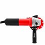 Delphi Tools Meuleuse d'angle 1500 W, 125 mm, réglage de la vitesse, coffret, disques à tronçonner et accessoires, démarrage pro