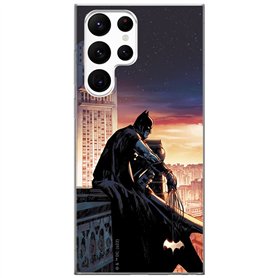 ERT GROUP Coque de téléphone Portable pour Samsung S22 Ultra Original et sous Licence Officielle DC Motif Batman 060 Parfaitemen