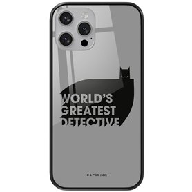 ERT GROUP Coque de téléphone Portable pour Apple Iphone 13 Original et sous Licence Officielle DC Motif Batman 051 en Verre trem