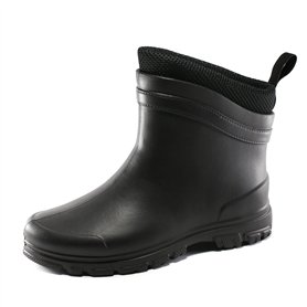 Realpaks Bottes Courtes pour Hommes ETBM-11 VS8 - Bottes en Caoutchouc pour Hommes - Bottines pour Hommes Noir_43