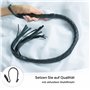 Fouet Sexy Érotique 85cm en Cuir Artificiel Jouet Cravache Sexy Érotique Martinet pour Chien Sexuel Flexible et Stable Fouet BDS