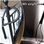 Fouet Sexy Érotique 85cm en Cuir Artificiel Jouet Cravache Sexy Érotique Martinet pour Chien Sexuel Flexible et Stable Fouet BDS