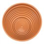 Pot à fleurs en terre cuite 0,6L MISA 150x150x77 mm, Terre Cuite