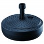 Base de parasol en polyéthylène de 18 kg 39 x 39 x 13 cm couleur anthracite
