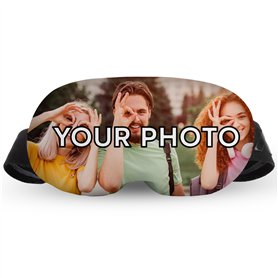 Protection personnalisée pour lunettes de ski avec photo
