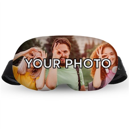 Protection personnalisée pour lunettes de ski avec photo