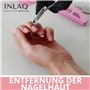 INLAQ® Coupe-cuticules pour manucure et pédicure – Pince à cuticules de précision, ciseaux pour peaux mortes, pince à ongles – L