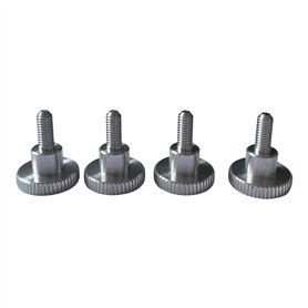 PrecisionGeek Vis moletées M4 x 10 mm