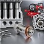 PrecisionGeek - Vis creuse Banjo Bolt M12 x 1,5 mm - 2 mm Étrangleur - Remplacement de l'arrivée d'huile turbo 3/6/vitesse