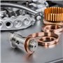 PrecisionGeek - Vis creuse Banjo Bolt M12 x 1,5 mm - 2 mm Étrangleur - Remplacement de l'arrivée d'huile turbo 3/6/vitesse