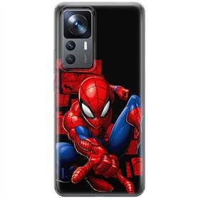 ERT GROUP Coque de téléphone Portable pour Xiaomi 12T/ 12T Pro/ K50 Ultra Original et sous Licence Officielle Marvel Motif Spide