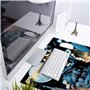 Ert Group Tapis de bureau original et sous licence officielle DC Batman 005 Multicoloured antidérapant 50 x 45 cm