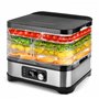 Lehmann Déshydrateur en acier inoxydable 450W | avec régulateur de température 35-70°C | Séchoir pour fruits