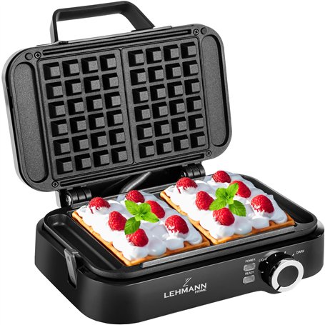 LEHMANN Gaufrier Double pour Gaufres Belge