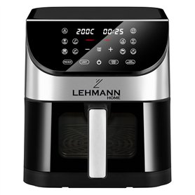 Lehmann Friteuse à air chaud 6L avec 10 programmes de cuisson