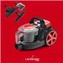LEHMANN LHOCV-8025 Aspirateur sans Sac Efficace 4000 Aspirateur cyclonique sans Sac avec Système HEPA Double Filtre, Brosse Turb