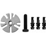 YATO Kit d'extracteur de Roue dentée Universel Professionnel | 60-90 mm | CRV | 3 Bras | Extracteur de Roue d'arbre à cames