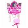 MalPlay Coiffeuse avec Tabouret | Effets Lumineux et sonores | Kit de Jeu avec Miroir cosmétique pour Les Enfants à partir de 3 