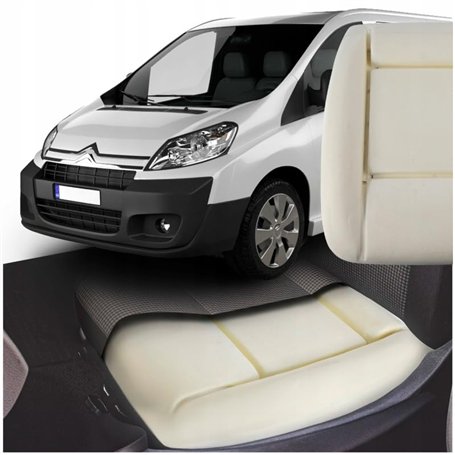 CHROMEMASTER - Compatible avec Citroen Jumpy 2007-2016 ; Mousse pour Le Siège Auto