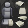 CHROMEMASTER - Compatible avec Citroen Jumpy 2007-2016 ; Mousse pour Le Siège Auto, Mousse pour l'assise, Coussin de Siège ; Rem