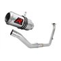 DOMINATOR Ligne complète d'échappement Collecteur Silencieux GP compatible avec YZF R125 2021-2022