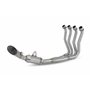 DOMINATOR Ligne complète d'échappement Collecteur Silencieux GP3 compatible avec GSX - S 1000/1000 GT / 950 2021-2023