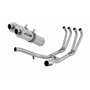 DOMINATOR Ligne complète d'échappement Collecteur Silencieux ST compatible avec XJ 900 Diversion 1994-2003