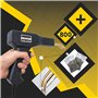 Retoo Poste à souder en plastique 50 W, kit de réparation avec lumière LED, machine à souder pour fissures en plastique, pare-ch
