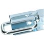 KOTARBAU Verrou de porte 120/12 mm Verrou de porte Verrou à champagne Verrou à ressort Verrou de porte Argent galvanisé