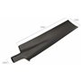 KOTARBAU® Bêche de drainage 510 x 115 mm pour manche de 38 mm de diamètre - Lame en acier longue étroite à transplanter sans man